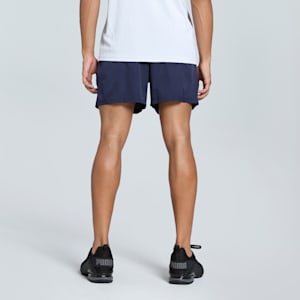 Men's Woven 5" Training Shorts, Peacoat, extralarge-IND